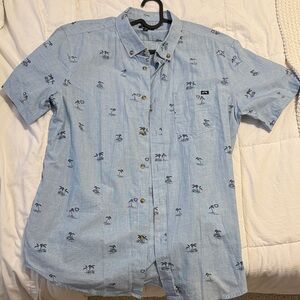 Men's Billabong Blue Shirt Large